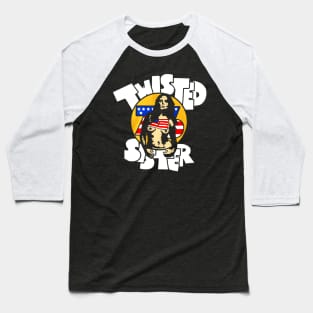 Twisted Sister 3 Baseball T-Shirt